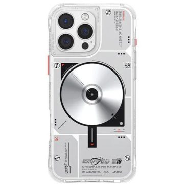   Skinarma Nova Apple iPhone 16 Pro mágneses tok, Magsafe kompatibilis, átlátszó