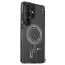 Skinarma Magma Samsung Galaxy S26 Ultra mágneses tok, Magsafe kompatibilis, szürke