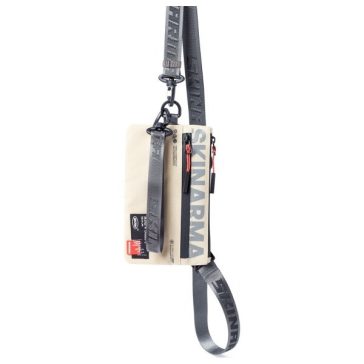   Skinarma telefon tartó táska / övtáska, elefántcsont (bézs)