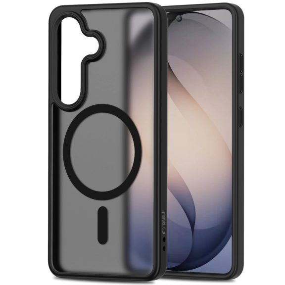 Tech-Protect Magmat Samsung Galaxy S26 hátlap tok, MagSafe, fekete