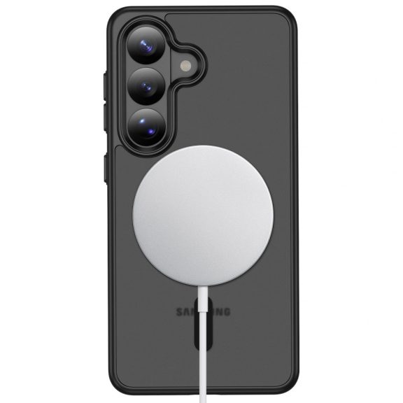 Tech-Protect Magmat Samsung Galaxy S26 hátlap tok, MagSafe, fekete