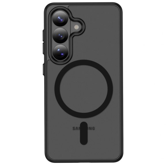 Tech-Protect Magmat Samsung Galaxy S26 Plus hátlap tok, MagSafe, fekete