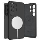 Tech-Protect Silicone Samsung Galaxy S26 Ultra szilikon tok, MagSafe, fekete