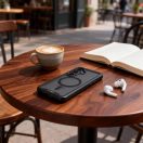 Tech-Protect Defense Samsung Galaxy S26 Ultra hátlap tok kijelző védelemmel, ütésálló, MagSafe, áttetsző-fekete