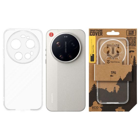 Tactical TPU Honor Xiaomi 17 Ultra hátlap tok, átlátszó