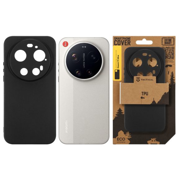 Tactical TPU Honor Xiaomi 17 Ultra hátlap tok, fekete