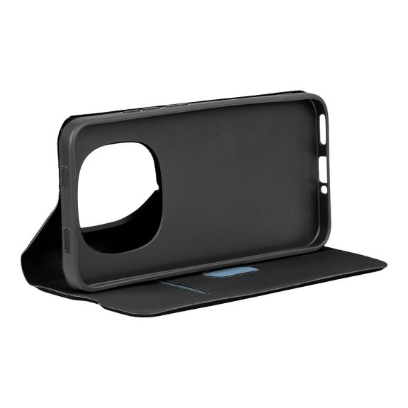 OBAL:ME SmoothTouch Xiaomi Redmi Note 15 Pro Plus 5G / Poco M8 Pro 5G mágneses flip tok kártyatartóval, fekete