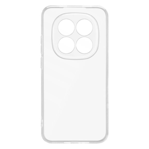 Tactical TPU Xiaomi Redmi Note 15 Pro Plus 5G / Poco M8 Pro műanyag hátlap tok, átlátszó