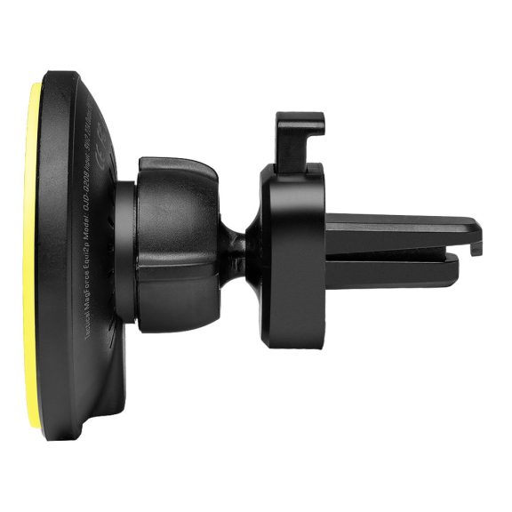 Tactical MagForce EQui2p mágneses autós tartó / töltő szellőzőrácsba, LED, Qi2, fekete