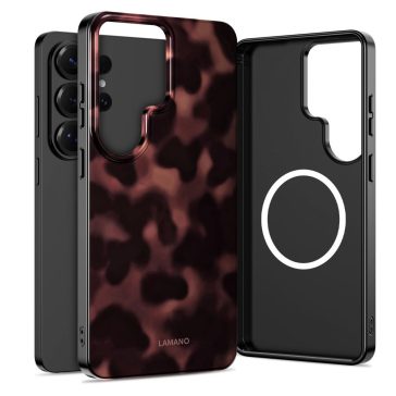  Tech-Protect Lamano Samsung Galaxy S26 Ultra hátlap tok, MagSafe, Panther, fekete