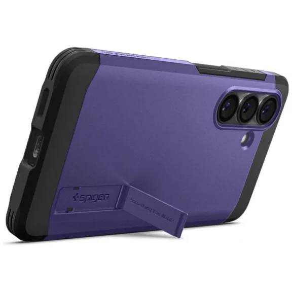 Spigen Tough Armor MagFit Samsung Galaxy S26 Plus tok, MagSafe, Ash Violet, lila