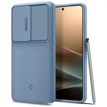   Spigen Optik Armor Samsung Galaxy S26 Ultra tok, Light Blue, kék
