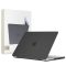 Tech-Protect Smartshell Apple Macbook Air 13 M2-M5 2023-2026 tok, fekete