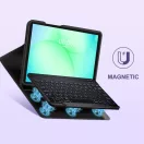 Tech-Protect Sc Pen + Keyboard Samsung Galaxy Tab A11 / Tab A9 oldalra nyíló, kitámasztható mappa tok ceruza tartóval, mágneses rögzítés, billentyűzettel, fekete