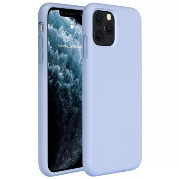   Xiaomi Redmi Note 8 Pro, Szilikon tok, Wooze Liquid Silica Gel, lila