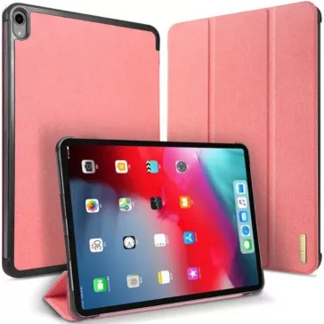   Apple iPad Pro 11 (2018), mappa tok, Smart Case, Dux Ducis Domo, rózsaszín