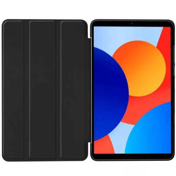 Xiaomi Redmi Pad SE (8.7), mappa tok, Trifold, Tech-Protect SmartCase, fekete