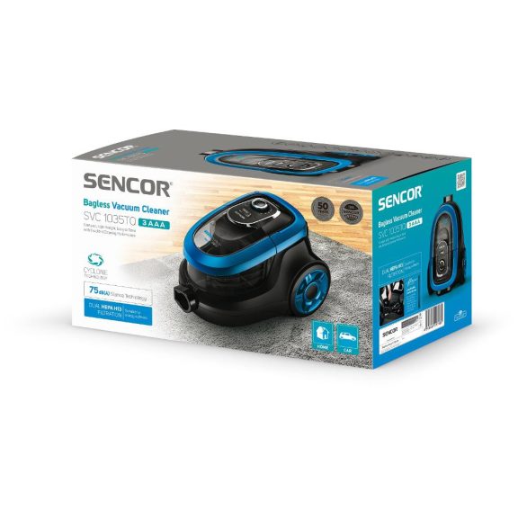 Sencor SVC 1035TQ Porzsák nélküli porszívó