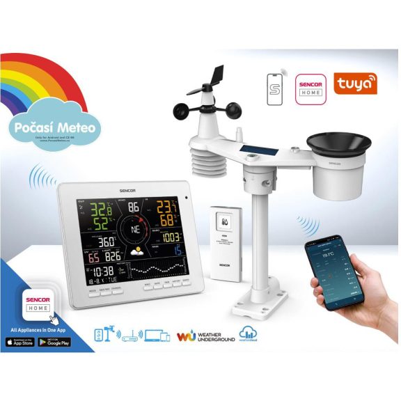 Sencor SWS 16600 WiFi SH Meteorológiai állomás