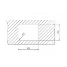 Teka Stone 45 S TG 1B 1D gránit mosogató, metál szürke