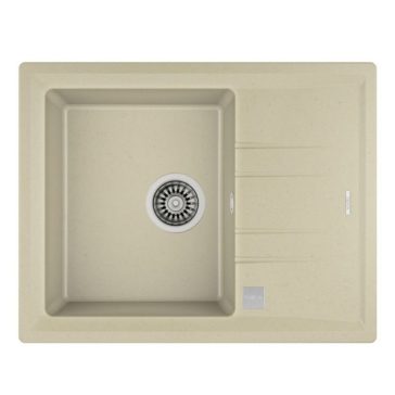 Teka Stone 45 S TG 1B 1D gránit mosogató, topázbézs
