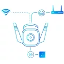 TP-Link TAPO C310 kültéri biztonsági WiFi kamera