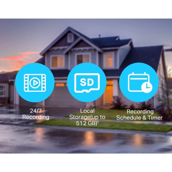 Tp-link TAPO C500 kültéri forgatható biztonsági WiFi kamera