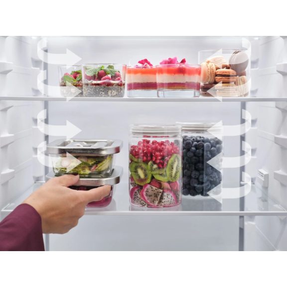 AEG TC6MS18FDS Beépíthető kombinált hűtőszekrény