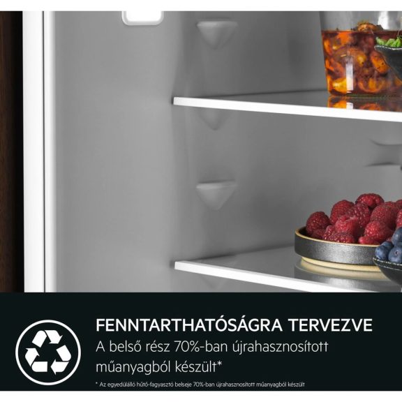 AEG TC6MS18FDS Beépíthető kombinált hűtőszekrény