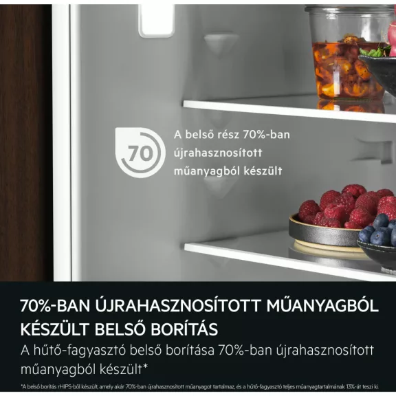 AEG TC7CS182ES Beépíthető alulfagyasztós hűtőszekrény