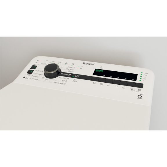 Whirlpool TDLRB 6240SS EU/N Felültöltős mosógép