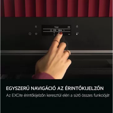 AEG TE7PB63ZAB MealAssist beépíthető sütő