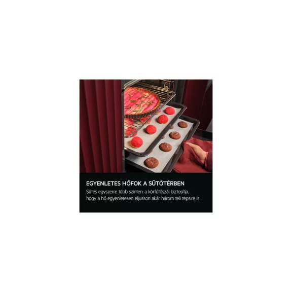 AEG TE7PB63ZAB MealAssist beépíthető sütő