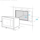 Midea TG925B8D beépíthető mikrohullámú sütő