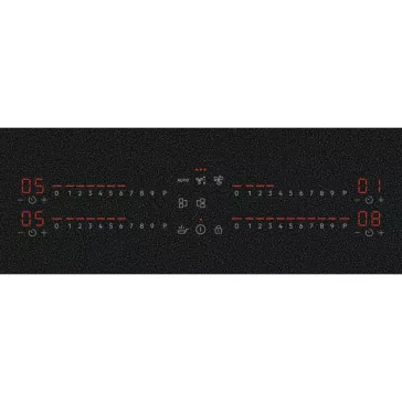   AEG TH84CC23CZ Beépíthető indukciós főzőlap beépített páraelszívóval 80 cm