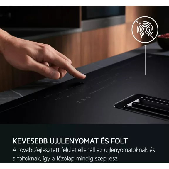 AEG TH84CC23CZ Beépíthető indukciós főzőlap beépített páraelszívóval 80 cm