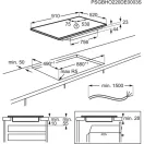 AEG TK95II08FB Beépíthető indukciós főzőlap