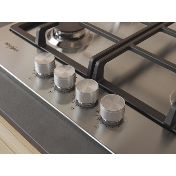 Whirlpool TKRL 660 IX Beépíthető gázfőzőlap