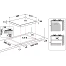 Whirlpool TKRL 661 NB Beépíthető gázfőzőlap