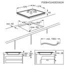 AEG TN64IA00XB Beépíthető indukciós főzőlap