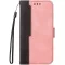 Samsung Galaxy A06 SM-A065F, Oldalra nyíló tok, stand, kártyatartóval, kézpánttal, Wooze Colour Wallet, rózsaszín