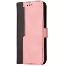 Samsung Galaxy A06 SM-A065F, Oldalra nyíló tok, stand, kártyatartóval, kézpánttal, Wooze Colour Wallet, rózsaszín