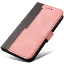 Samsung Galaxy A06 SM-A065F, Oldalra nyíló tok, stand, kártyatartóval, kézpánttal, Wooze Colour Wallet, rózsaszín