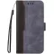 Samsung Galaxy A06 SM-A065F, Oldalra nyíló tok, stand, kártyatartóval, kézpánttal, Wooze Colour Wallet, szürke