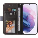 Samsung Galaxy A06 SM-A065F, Oldalra nyíló tok, stand, kártyatartóval, kézpánttal, Wooze Colour Wallet, szürke