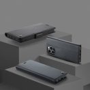 Xiaomi 14T Pro, Oldalra nyíló tok, stand, kártyatartóval, RFID technológiával, Wooze CaseME, fekete