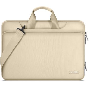   Laptop táska, 13 - 14" készülékhez, vállpánttal, TP Pocket Bag, bézs
