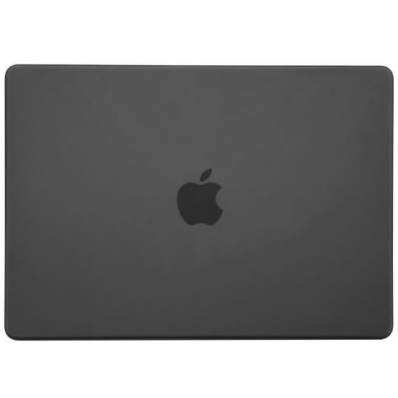 Apple MacBook Air 13 (2018 / 2019 / 2020), Műanyag hátlap védőtok, Tech Protect SmartShell, fekete