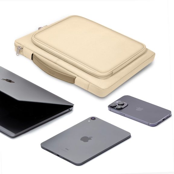 Laptop táska, 13 - 14" készülékhez, TP Basic Bag, bézs