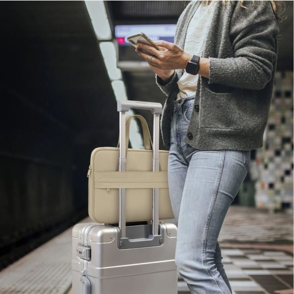 Laptop táska, 13 - 14" készülékhez, TP Basic Carrying Bag, bézs